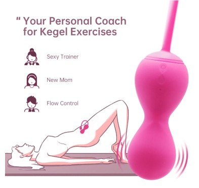 Kulki Kegla - Smart Kegel Master Balls Pink